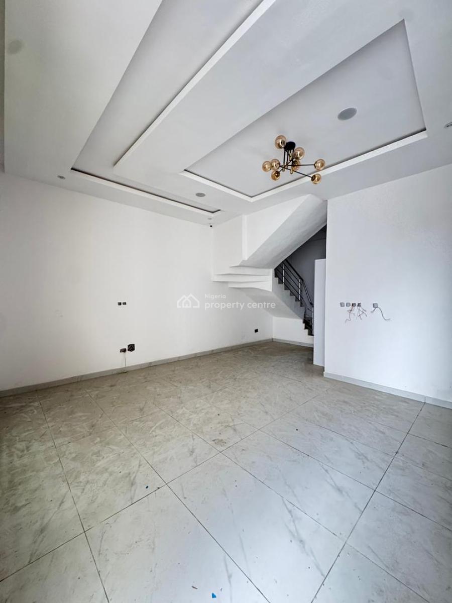 4 Bedroom Semi Detached Duplex with Bq, Osapa Agungi, Lekki, Lagos, Flat / Apartment for Sale