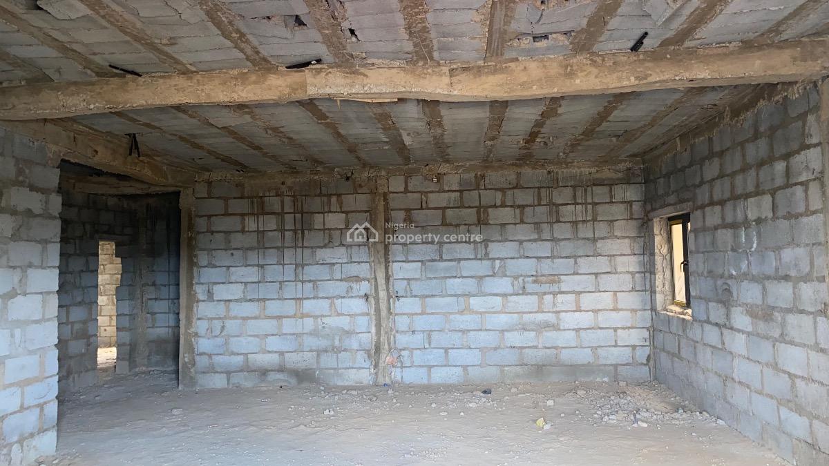 Brand New Three Bedroom Flat with Bq( Carcass), Katampe (main), Katampe, Abuja, Flat / Apartment for Sale