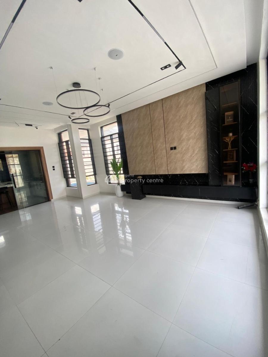 Luxurious 5 Bedroom Brand New Fully Detached Smart Home with Bq & Pool, Sangotedo, Ajah, Lagos, Detached Duplex for Sale