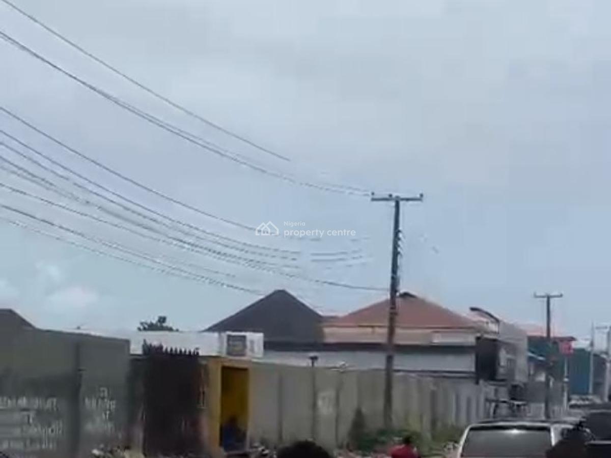 Land Measuring 2 Plots, Opposite Jendol Supermarket By Gig, Lekki Expressway, Lekki, Lagos, Commercial Land for Sale