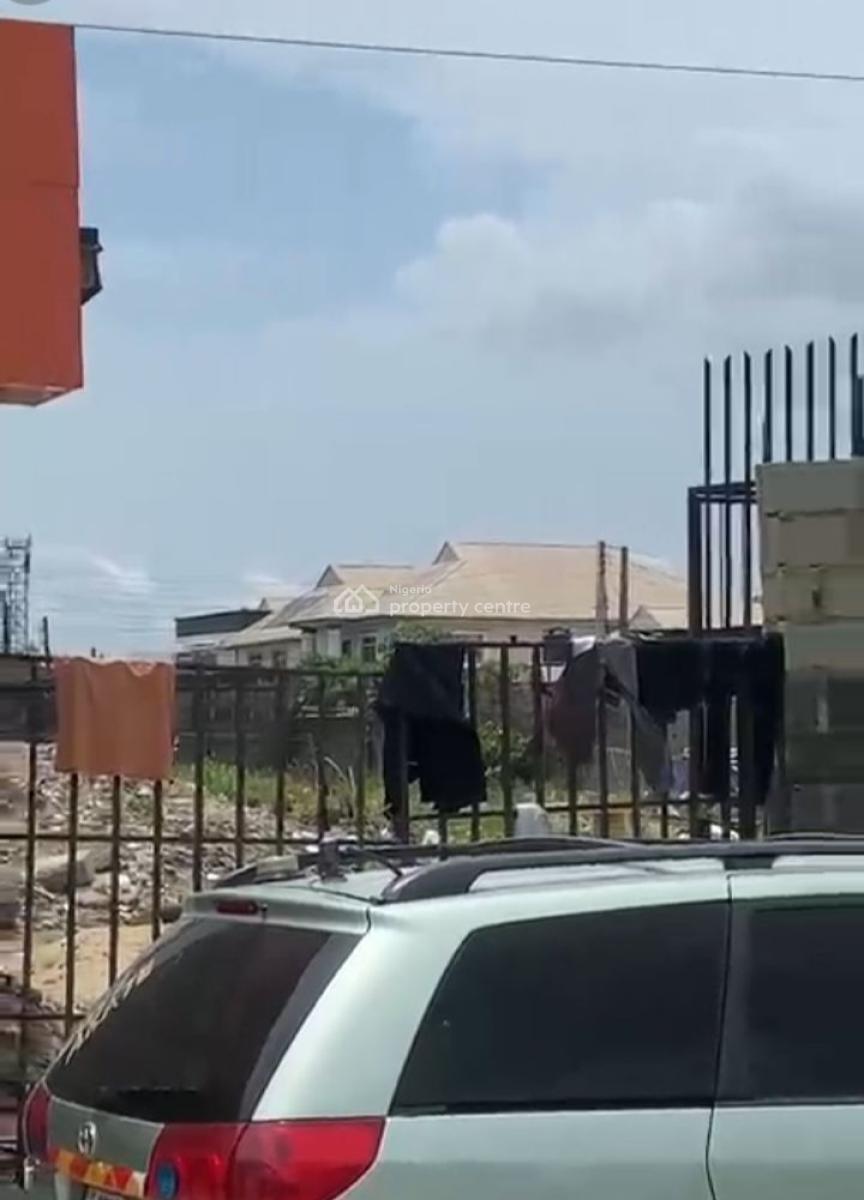 Land Measuring 2 Plots, Opposite Jendol Supermarket By Gig, Lekki Expressway, Lekki, Lagos, Commercial Land for Sale