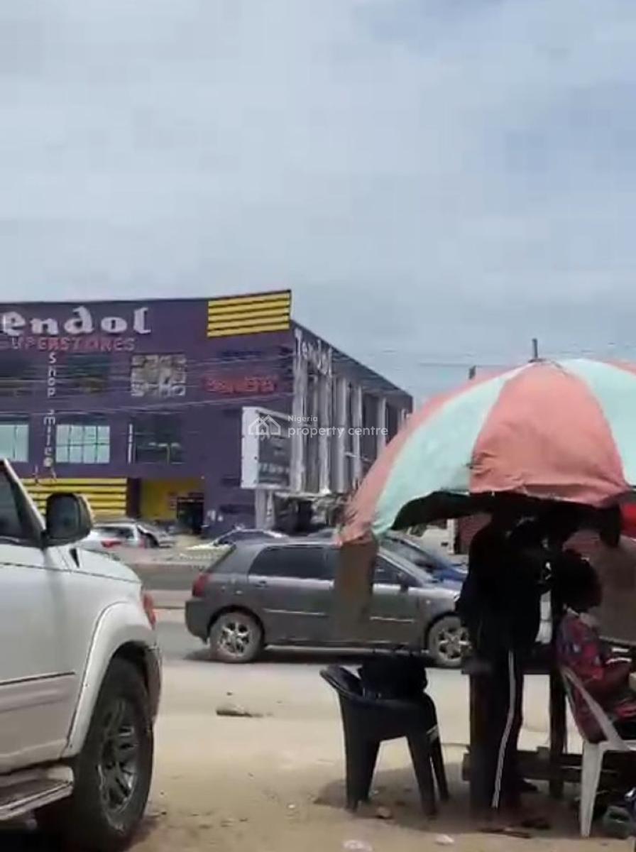 Land Measuring 2 Plots, Opposite Jendol Supermarket By Gig, Lekki Expressway, Lekki, Lagos, Commercial Land for Sale