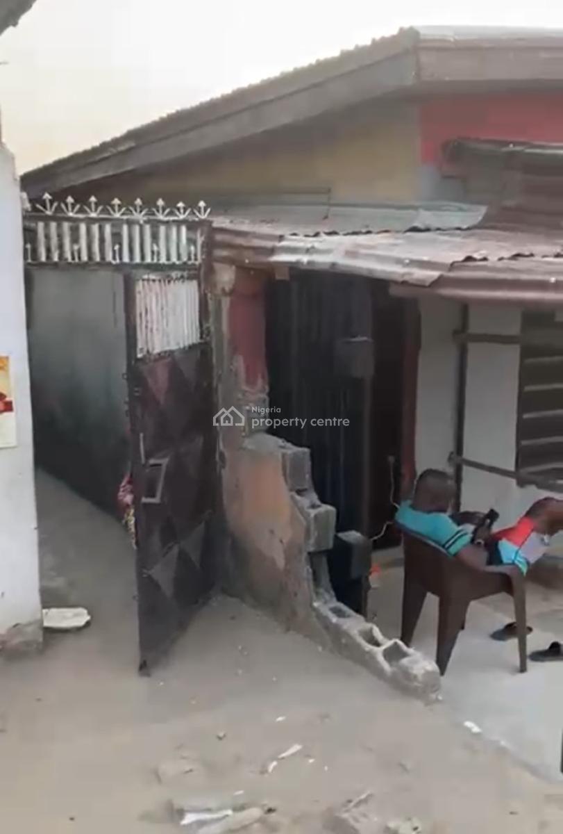 a  Demolish-able Bungalow on a Busy Street of Alapere, Alapere, Ketu, Lagos, Land for Sale