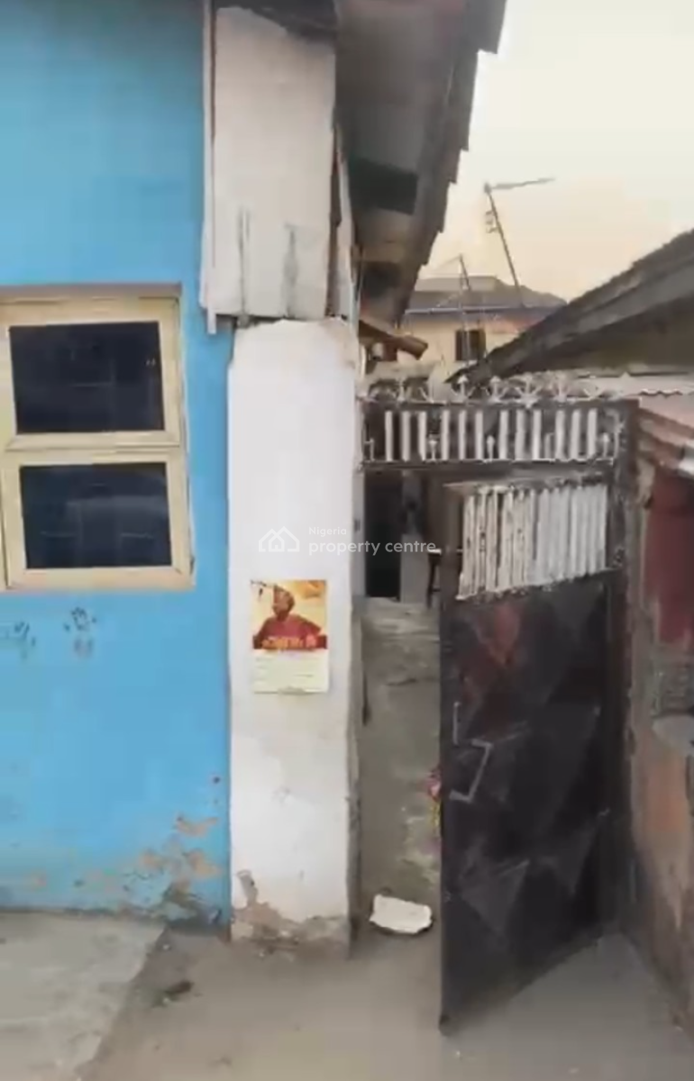 a  Demolish-able Bungalow on a Busy Street of Alapere, Alapere, Ketu, Lagos, Land for Sale