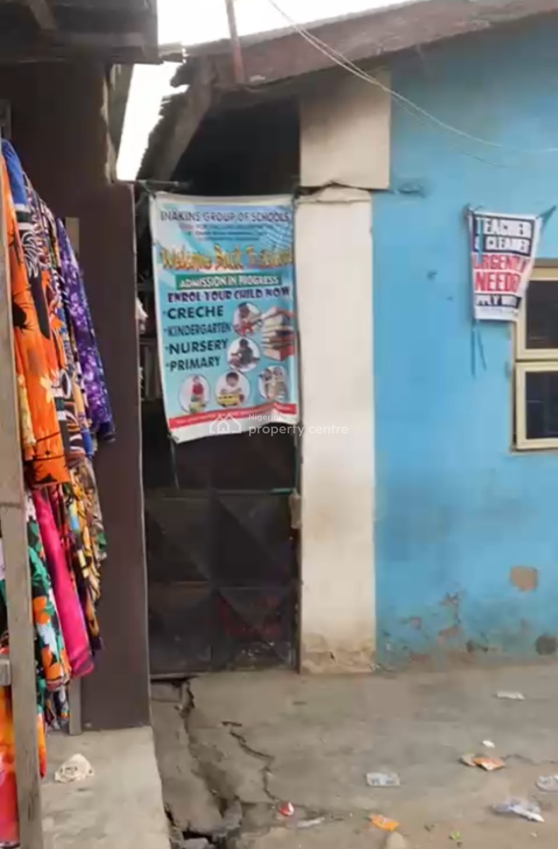 a  Demolish-able Bungalow on a Busy Street of Alapere, Alapere, Ketu, Lagos, Land for Sale