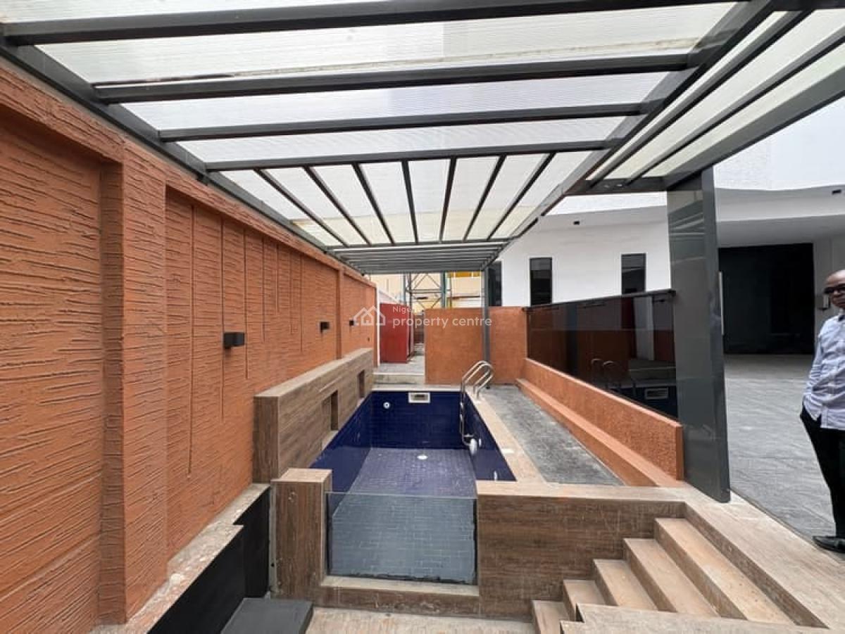 Spacious 5- Bedroom Semi- Detached Duplex with Bq, Osapa, Lekki, Lagos, Semi-detached Duplex for Sale