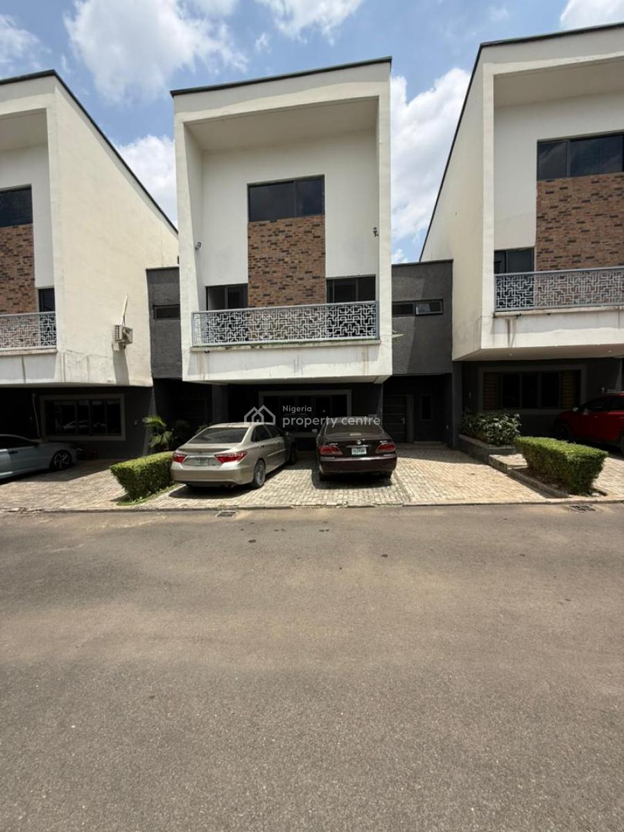 Luxury 4-bedroom Terrace Duplex with 2 Parlor, Katampe Extension, Katampe, Abuja, Terraced Duplex for Rent