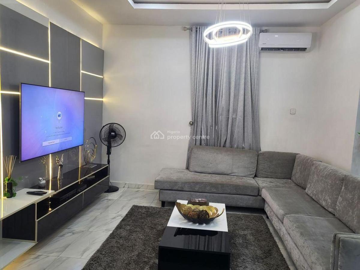 Experience a Luxury Lifestyle in This Cozy Fully Furnished 4 Bedroom, Chevron Lekki, Lekki, Lagos, Semi-detached Duplex for Rent