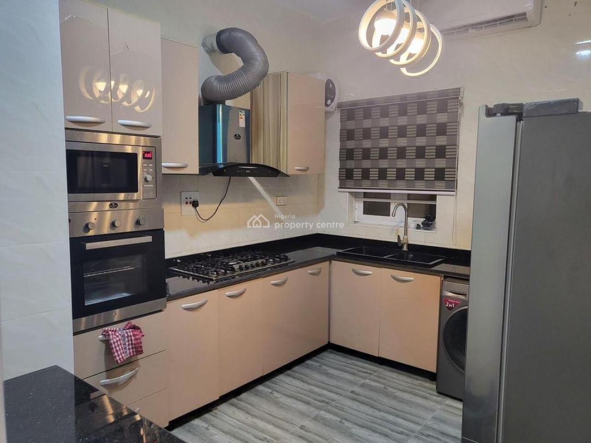 Experience a Luxury Lifestyle in This Cozy Fully Furnished 4 Bedroom, Chevron Lekki, Lekki, Lagos, Semi-detached Duplex for Rent