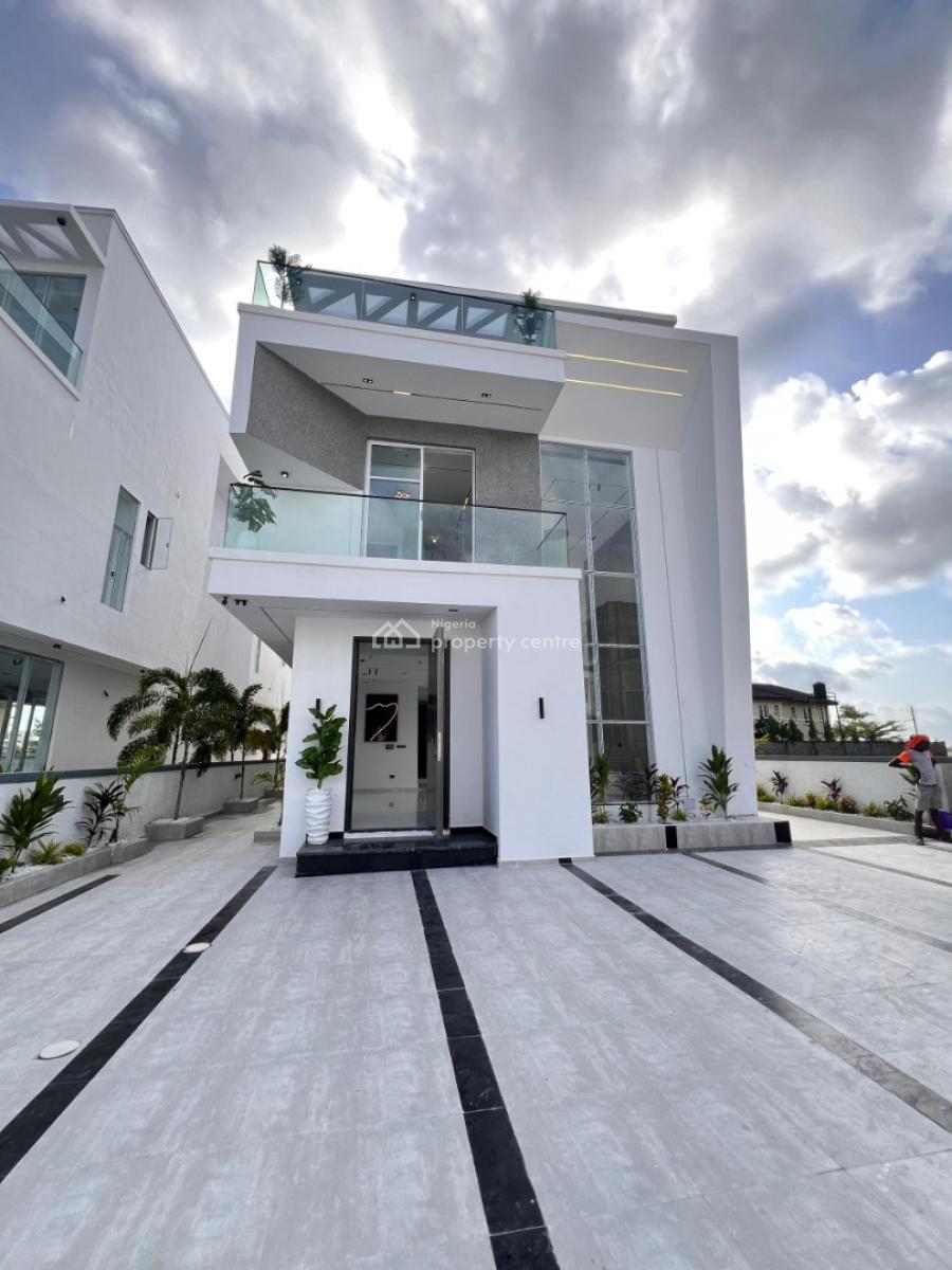 Ocean View 5 Bedroom Duplex with Swimming Pool, Osapa London, Osapa, Lekki, Lagos, Detached Duplex for Sale