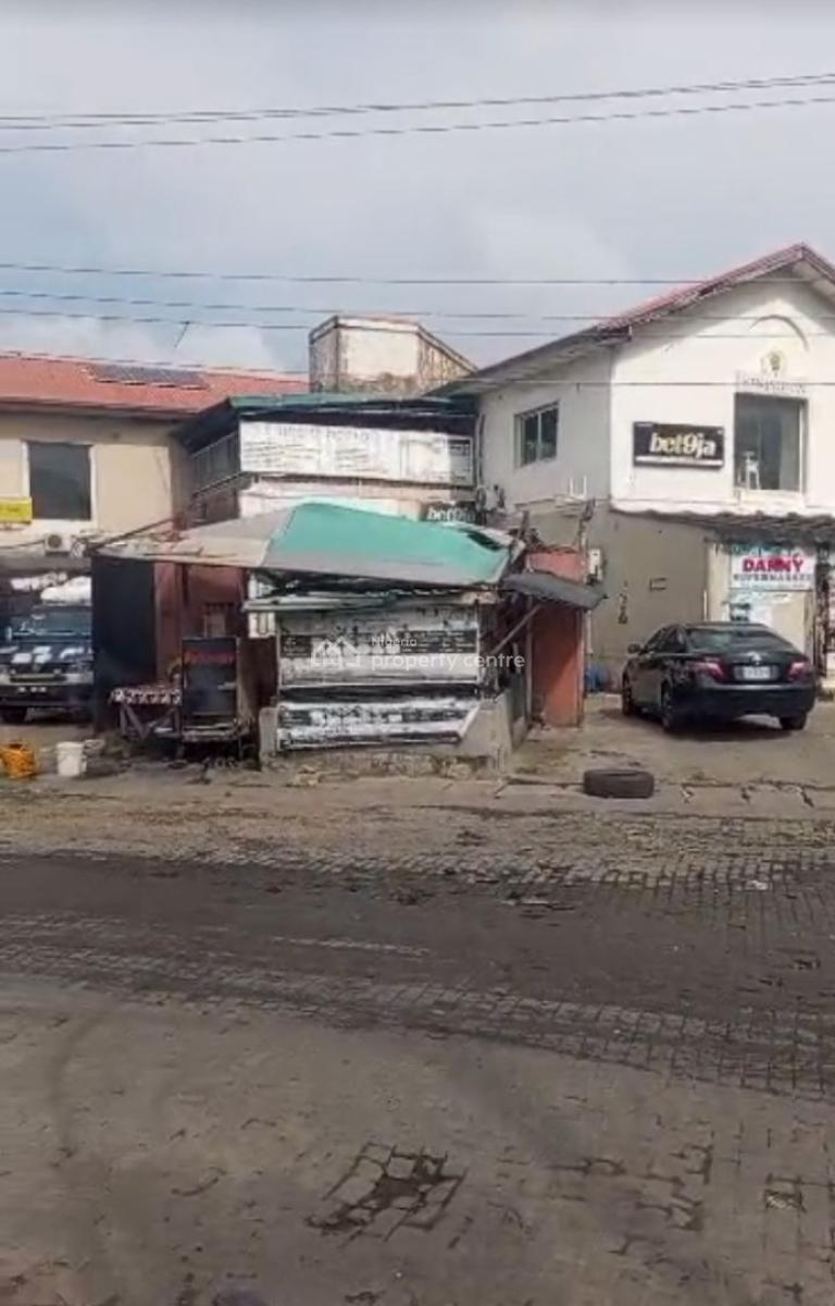 Land Measuring 1,072sqm with Redevelopable 5 Bedroom House, Directly Facing Agungi - Ajiran Road, Agungi, Lekki, Lagos, Land for Sale