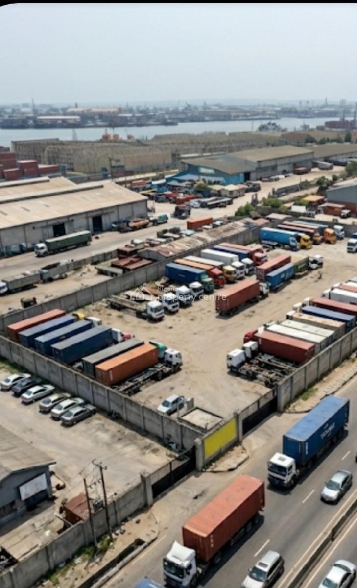 Strategic Commercial Parcel of Land Measuring : Approximately 4,300, Coconut Bus Stop Along Oshodi-apapa Expressway, Apapa, Lagos, Commercial Land for Sale