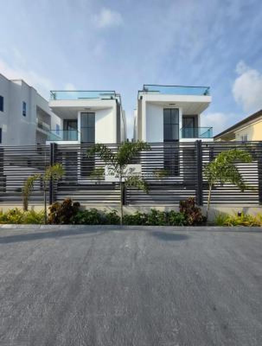 Wonderfully Finished 5 Bedroom Detached Home with Bq, Cinema & Pool, Ikota, Lekki, Lagos, Detached Duplex for Sale