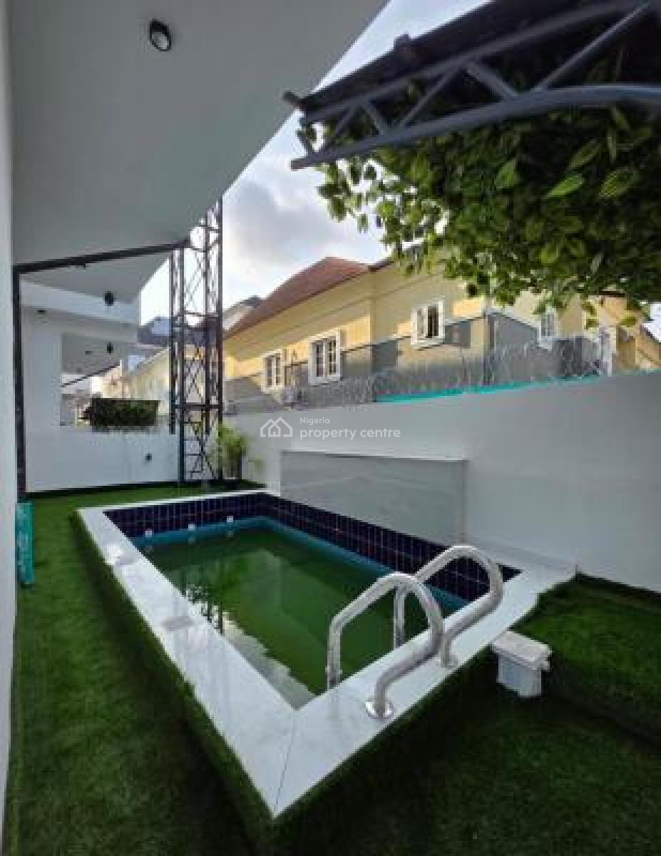 Wonderfully Finished 5 Bedroom Detached Home with Bq, Cinema & Pool, Ikota, Lekki, Lagos, Detached Duplex for Sale