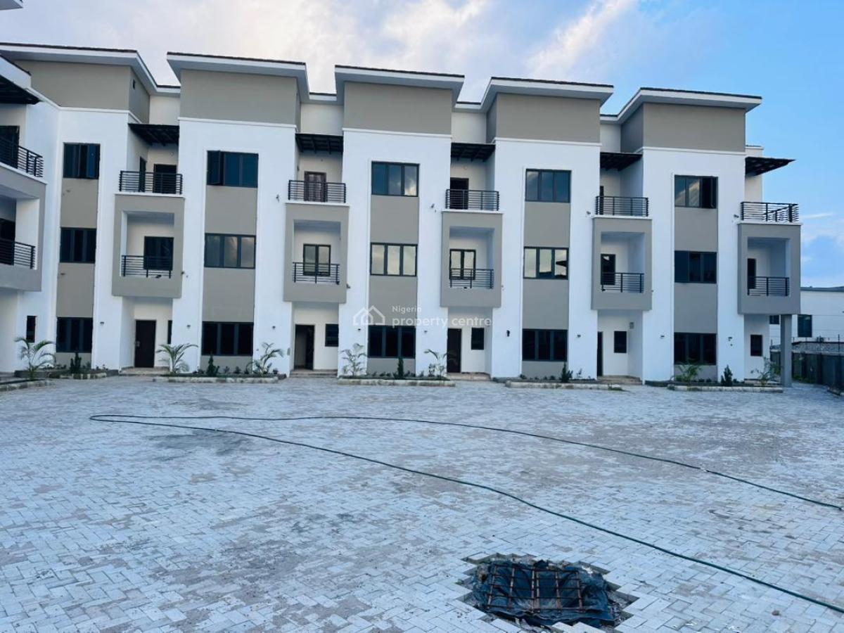 Newly Built & Well Finished 4 Bedroom Terrace Duplex with Bq, Jahi, Gilmore, Jahi, Abuja, Terraced Duplex for Sale