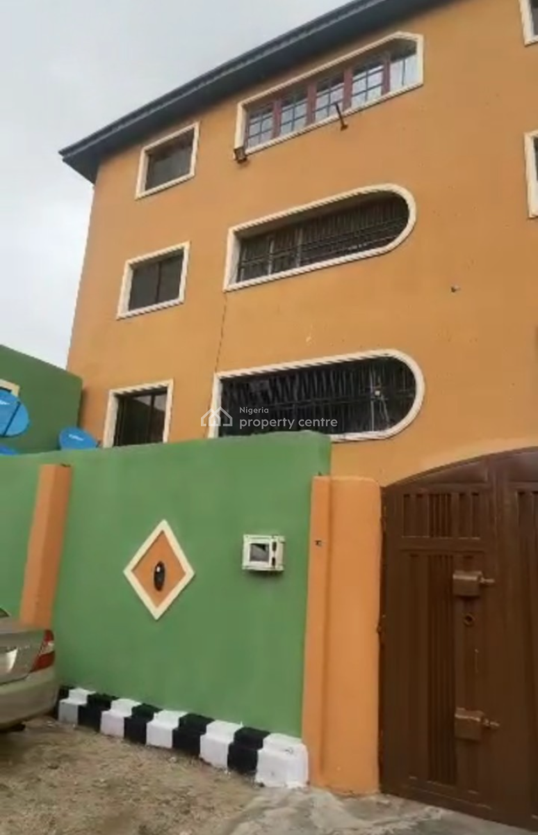 3 Storey Building Consisting of Units of Flats in a Gated Street, Ifako-ijaiye, Lagos, House for Sale