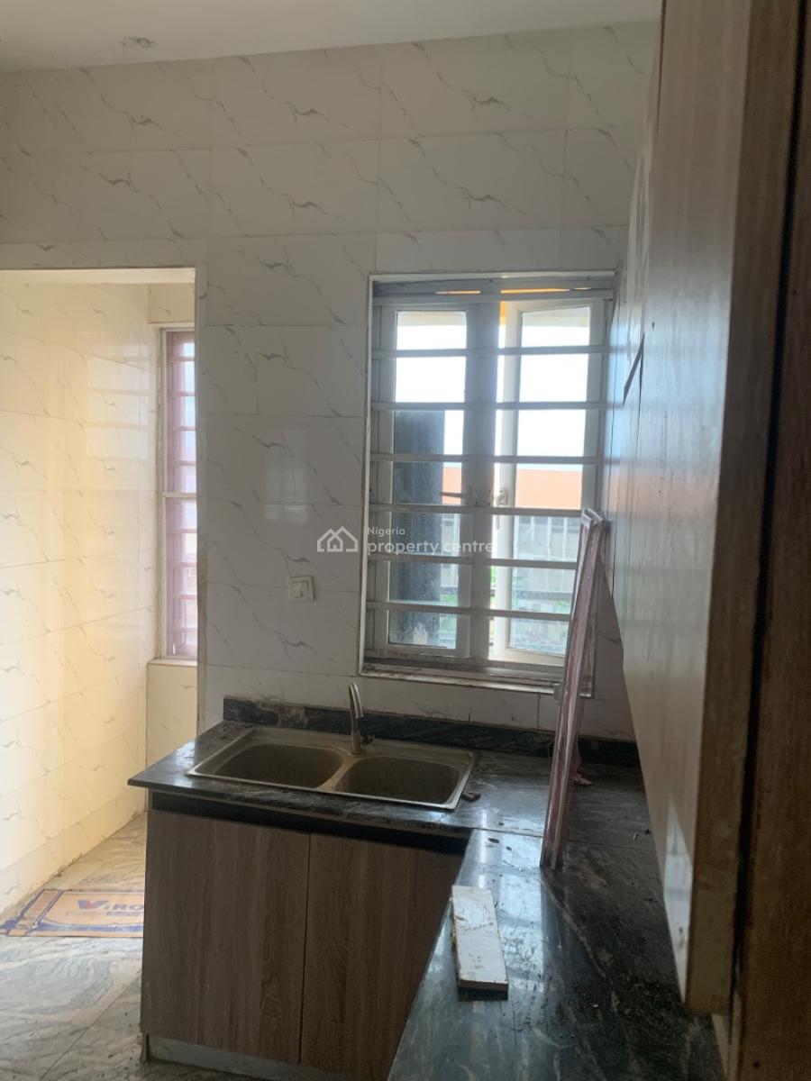 Clean and Spacious 2 Bedroom Flat Upstairs, Seaside Estate, Badore, Ajah, Lagos, Flat / Apartment for Rent