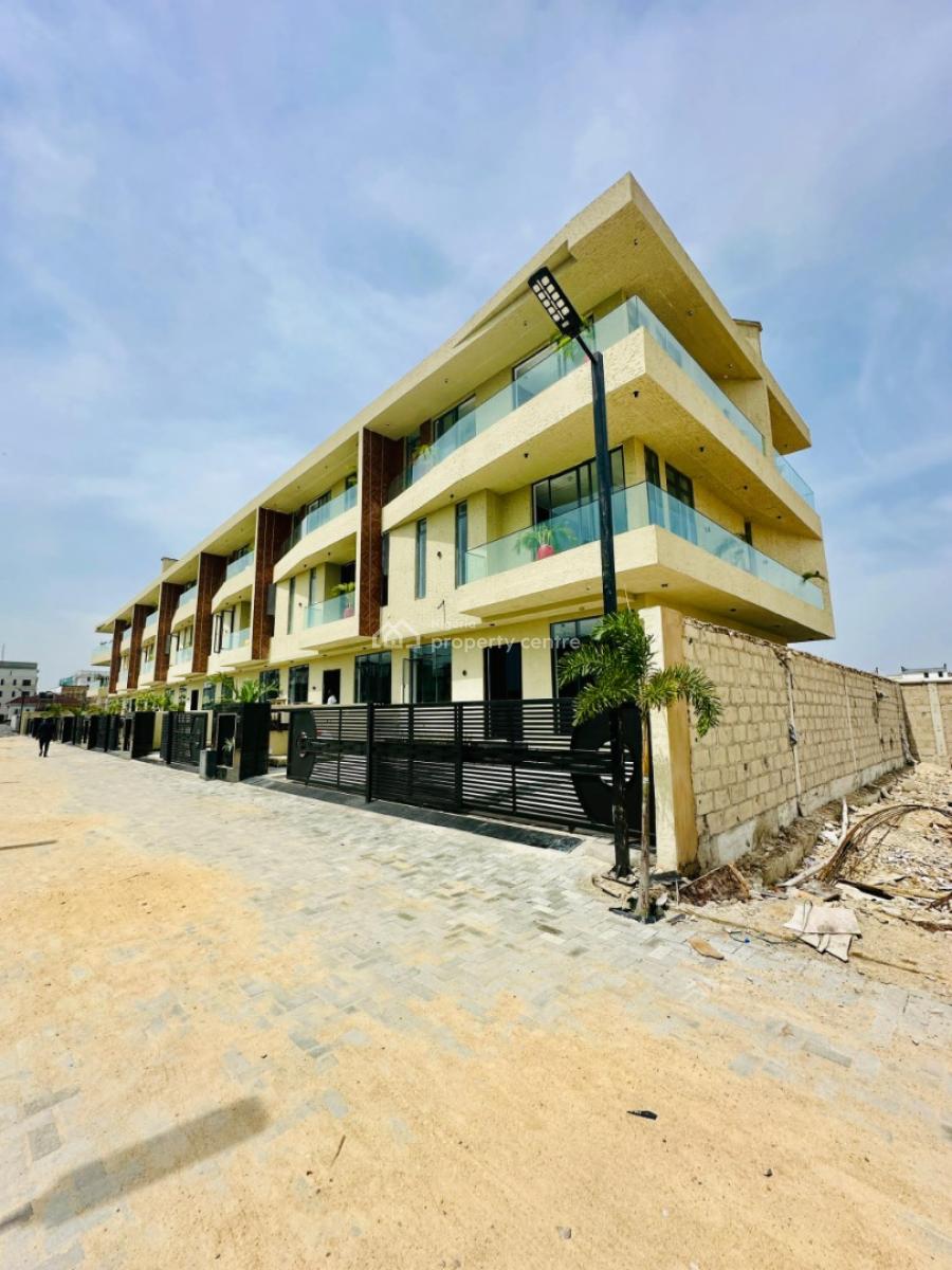 State of The Art Luxury 5 Bedroom Semi-detached House with a Room Bq, Lekki Phase 1, Lekki, Lagos, Semi-detached Duplex for Sale