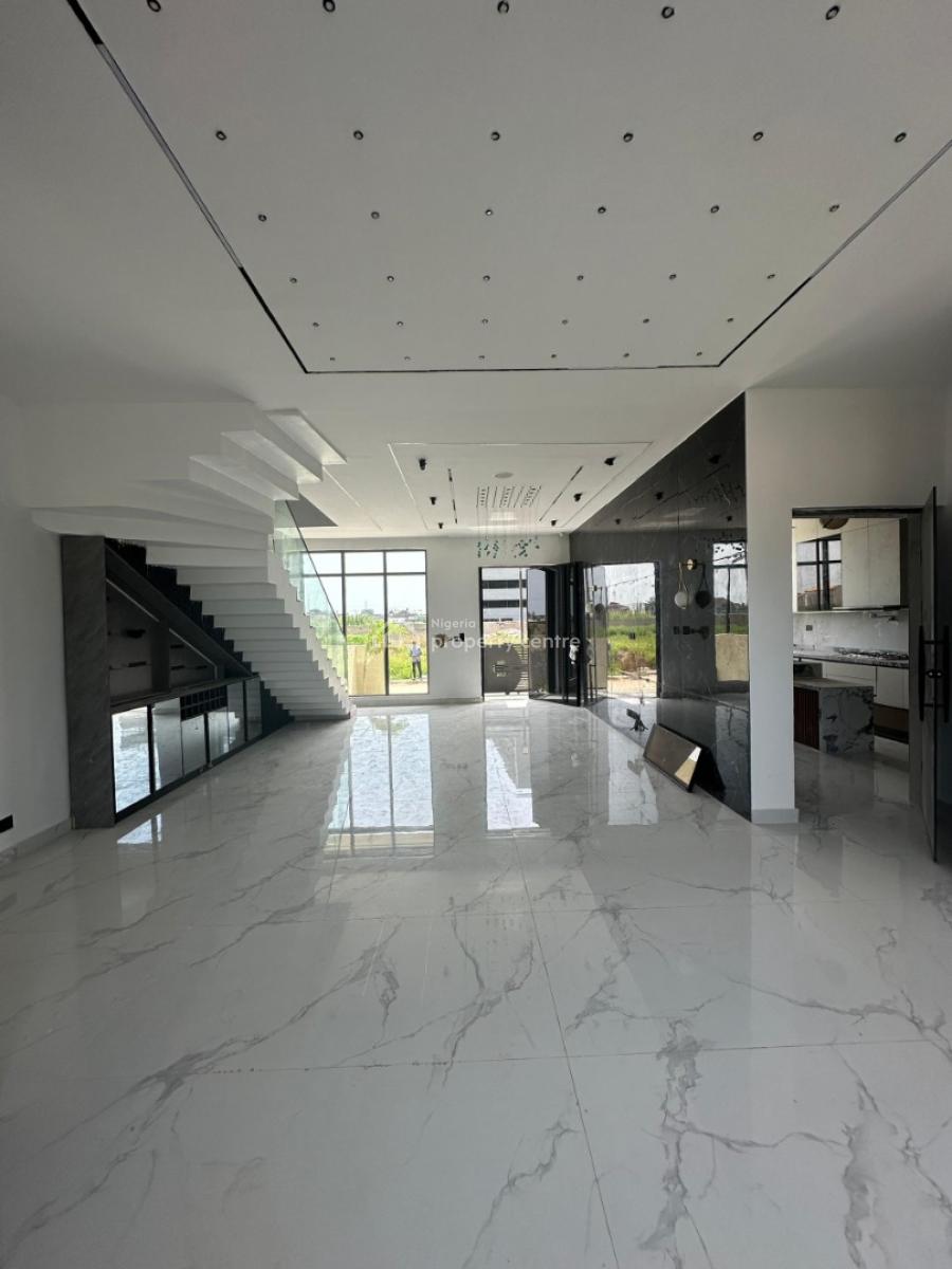 State of The Art Luxury 5 Bedroom Semi-detached House with a Room Bq, Lekki Phase 1, Lekki, Lagos, Semi-detached Duplex for Sale
