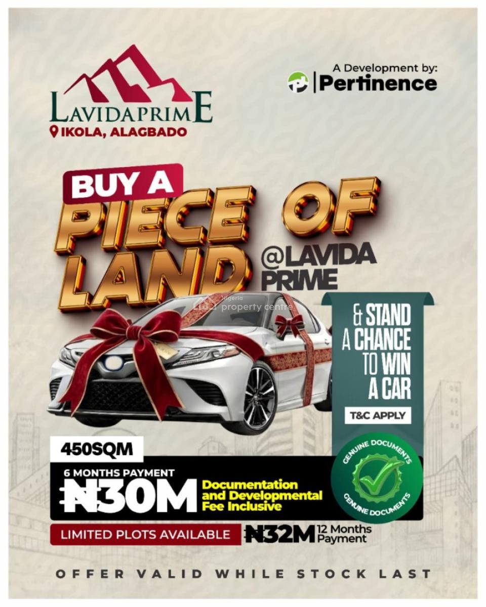 Mainland Property, Lavida Prime Estate, Ikola, Alagbado, Ifako-ijaiye, Lagos, Residential Land for Sale