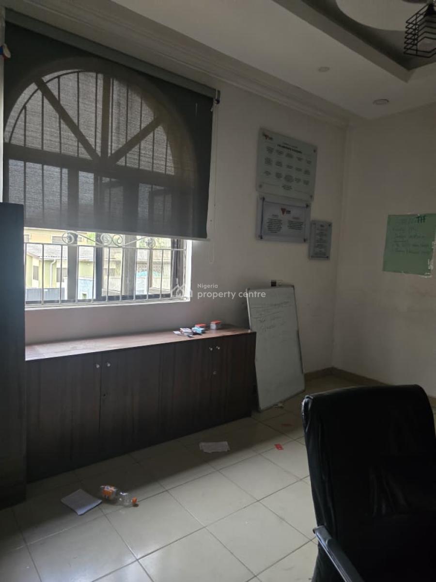 3 Bedroom Semi-detached Duplex (self Compound) Strictly for Office Us, Ogudu Gra, Gra, Ogudu, Lagos, Office Space for Rent