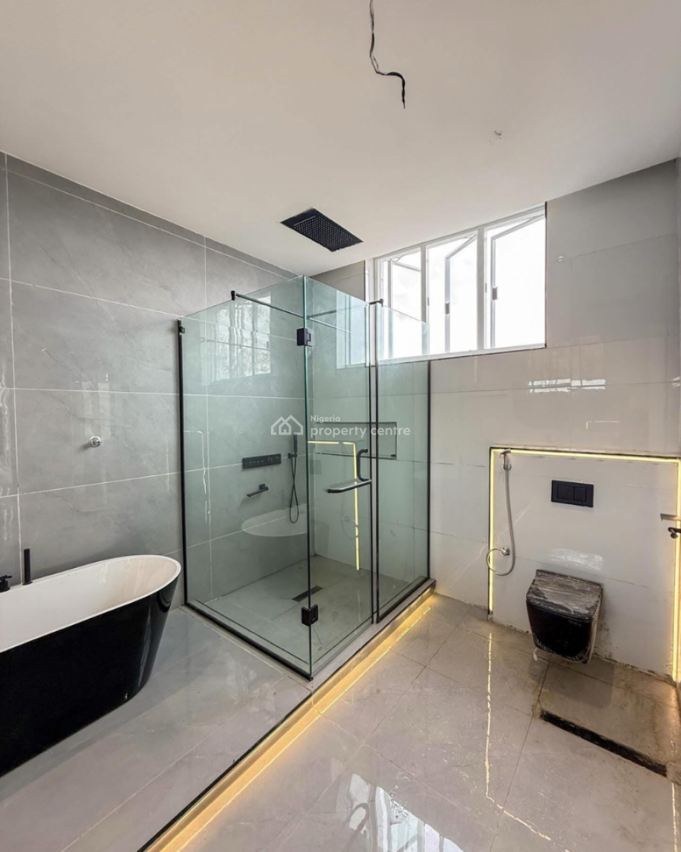 Brand New Spacious 5 Bedroom Duplex with a Bq, Pool, a Gym and Cinema, in a Secured Estate in Osapa London Lekki Lagos, Osapa, Lekki, Lagos, Detached Duplex for Sale