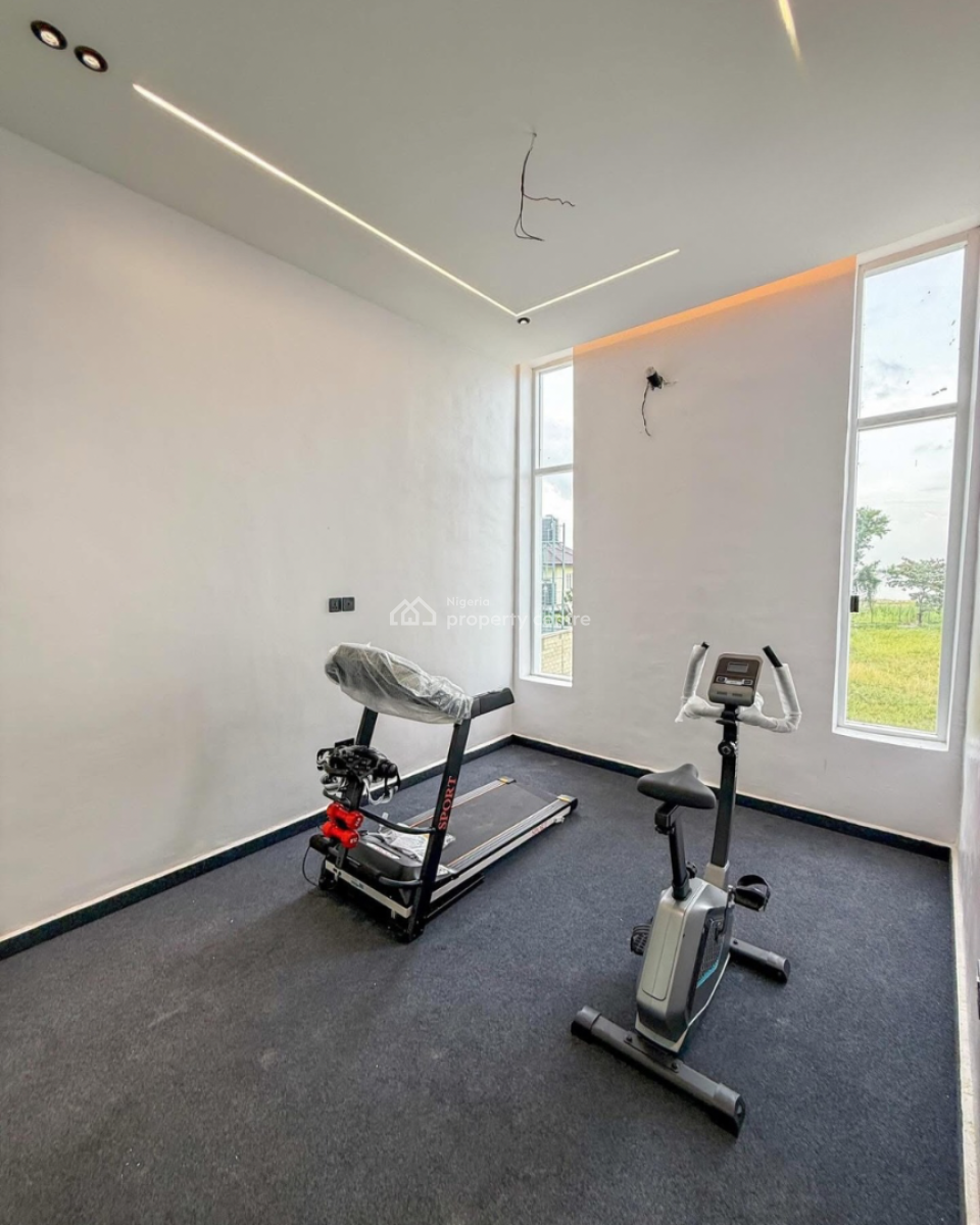 Brand New Spacious 5 Bedroom Duplex with a Bq, Pool, a Gym and Cinema, in a Secured Estate in Osapa London Lekki Lagos, Osapa, Lekki, Lagos, Detached Duplex for Sale