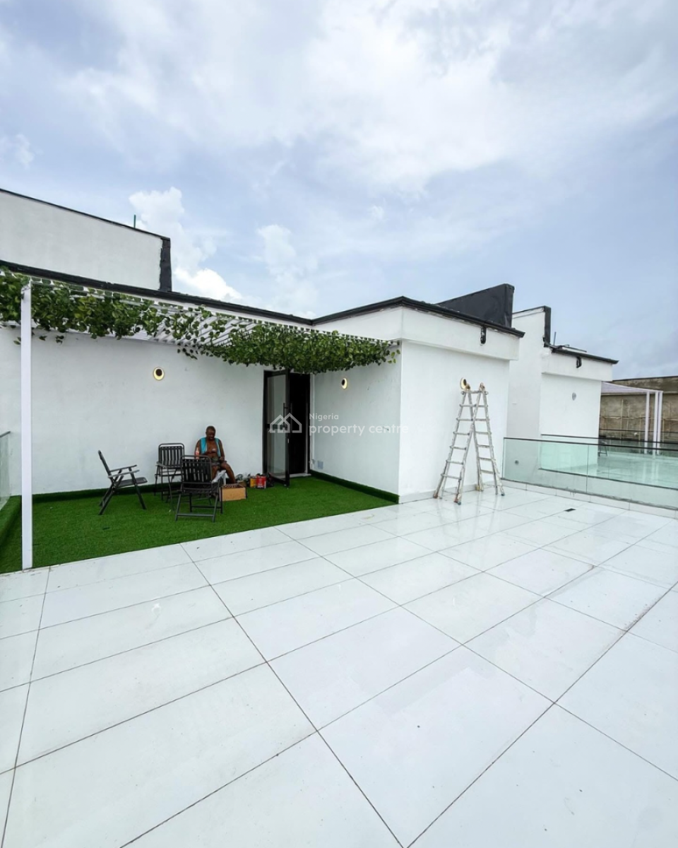 Brand New Spacious 5 Bedroom Duplex with a Bq, Pool, a Gym and Cinema, in a Secured Estate in Osapa London Lekki Lagos, Osapa, Lekki, Lagos, Detached Duplex for Sale
