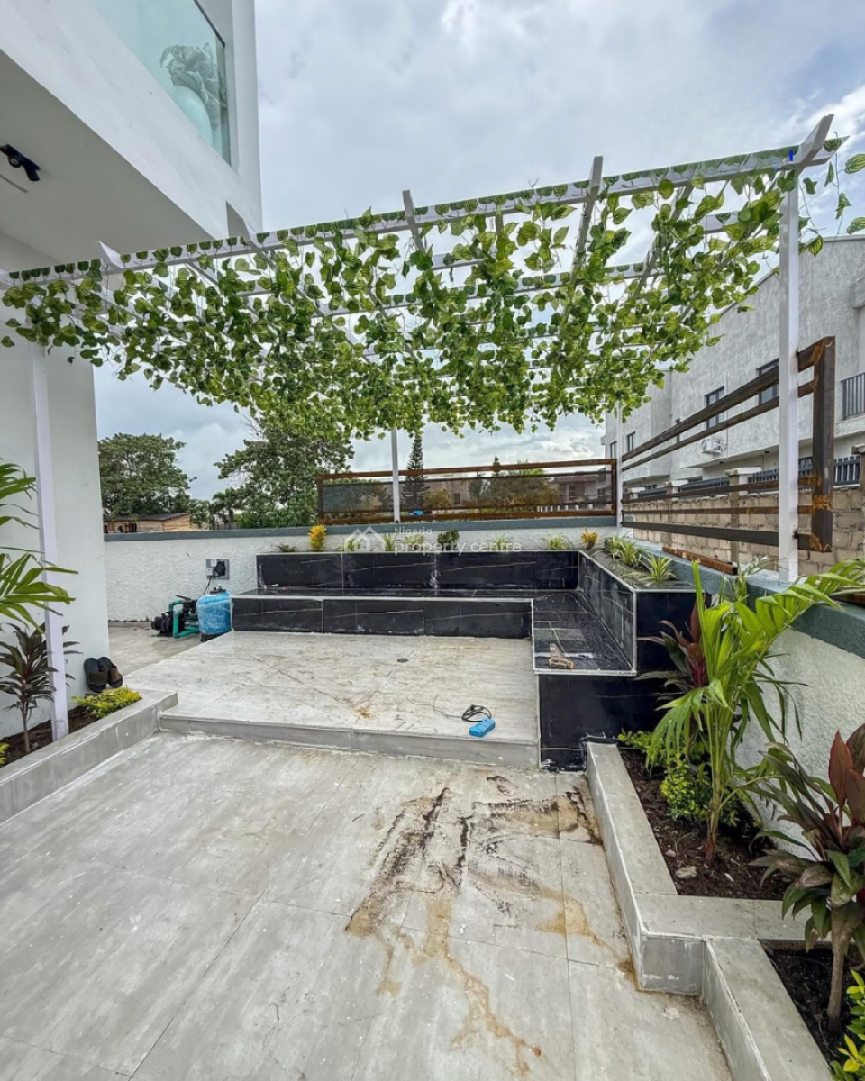 Brand New Spacious 5 Bedroom Duplex with a Bq, Pool, a Gym and Cinema, in a Secured Estate in Osapa London Lekki Lagos, Osapa, Lekki, Lagos, Detached Duplex for Sale
