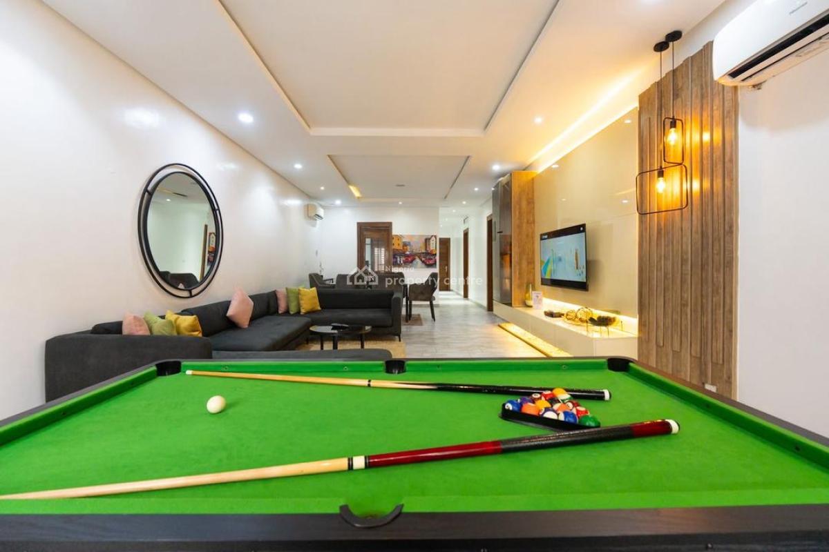 Fully Furnished 2-bedroom Apartment with Pool in Lekki Phase 1, Off Bisola Durosinmi Etti Drive, Lekki Phase 1, Lekki, Lagos, Flat / Apartment Short Let