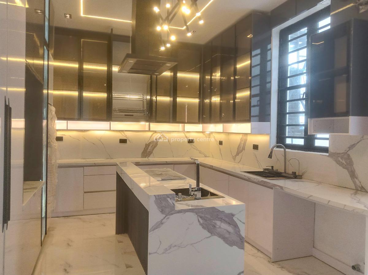 Newly Built 5 Bedroom Detached Duplex in a Well Secured Estate with Bq, Lekki Phase 1, Lekki, Lagos, Detached Duplex for Sale