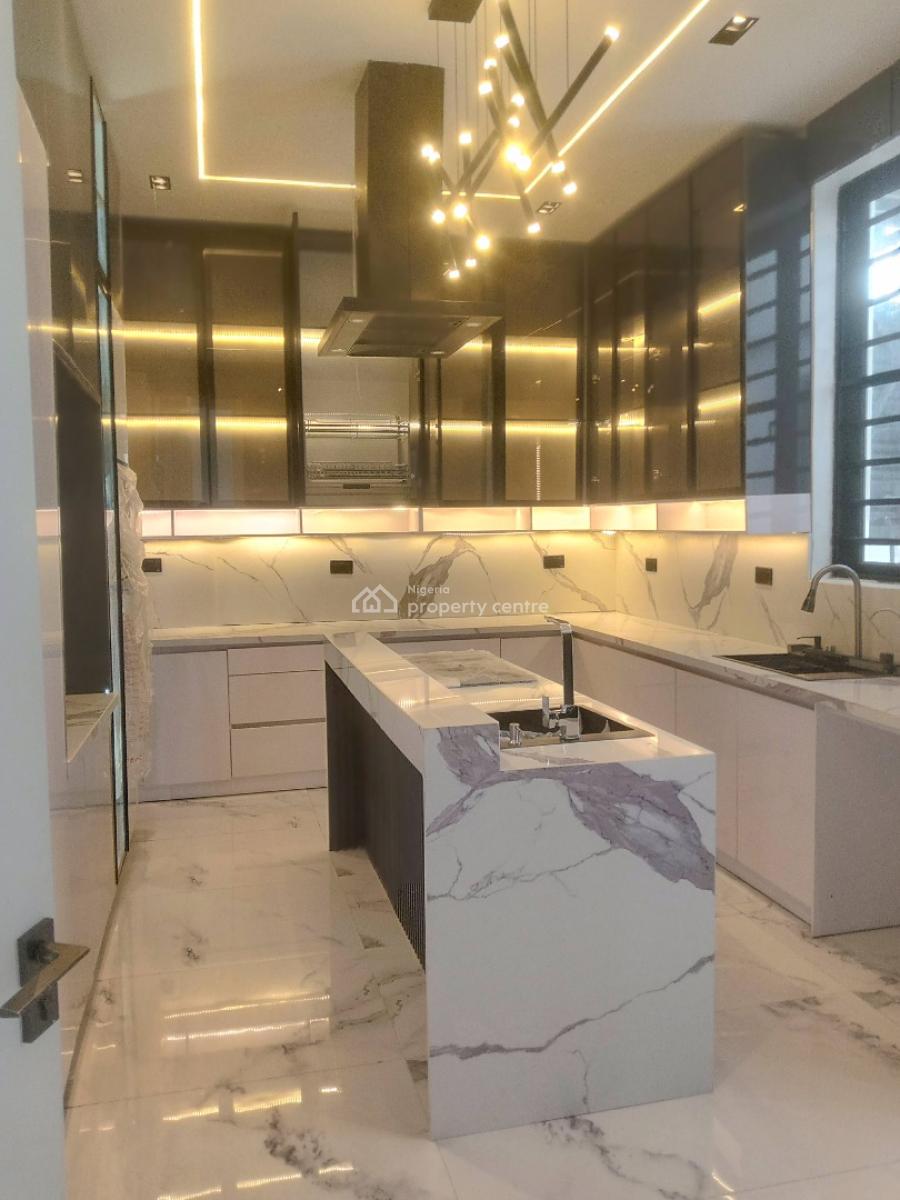Newly Built 5 Bedroom Detached Duplex in a Well Secured Estate with Bq, Lekki Phase 1, Lekki, Lagos, Detached Duplex for Sale