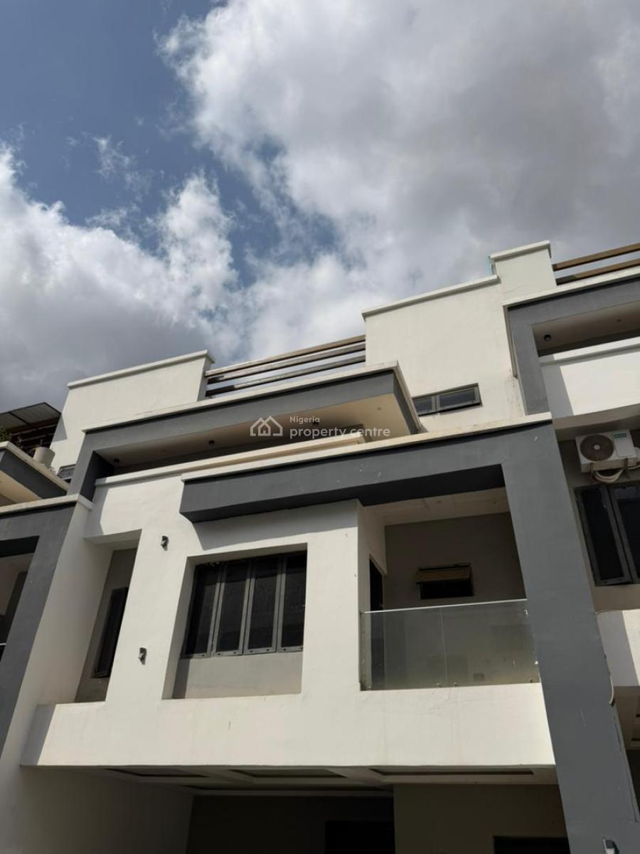 Luxury 4-bedroom Terrace Duplex with Bq, Wuye, Abuja, Terraced Duplex for Sale