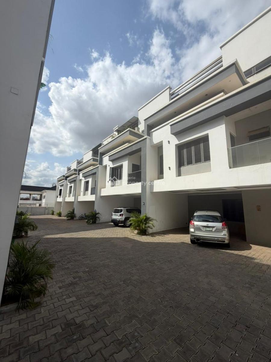 Luxury 4-bedroom Terrace Duplex with Bq, Wuye, Abuja, Terraced Duplex for Sale