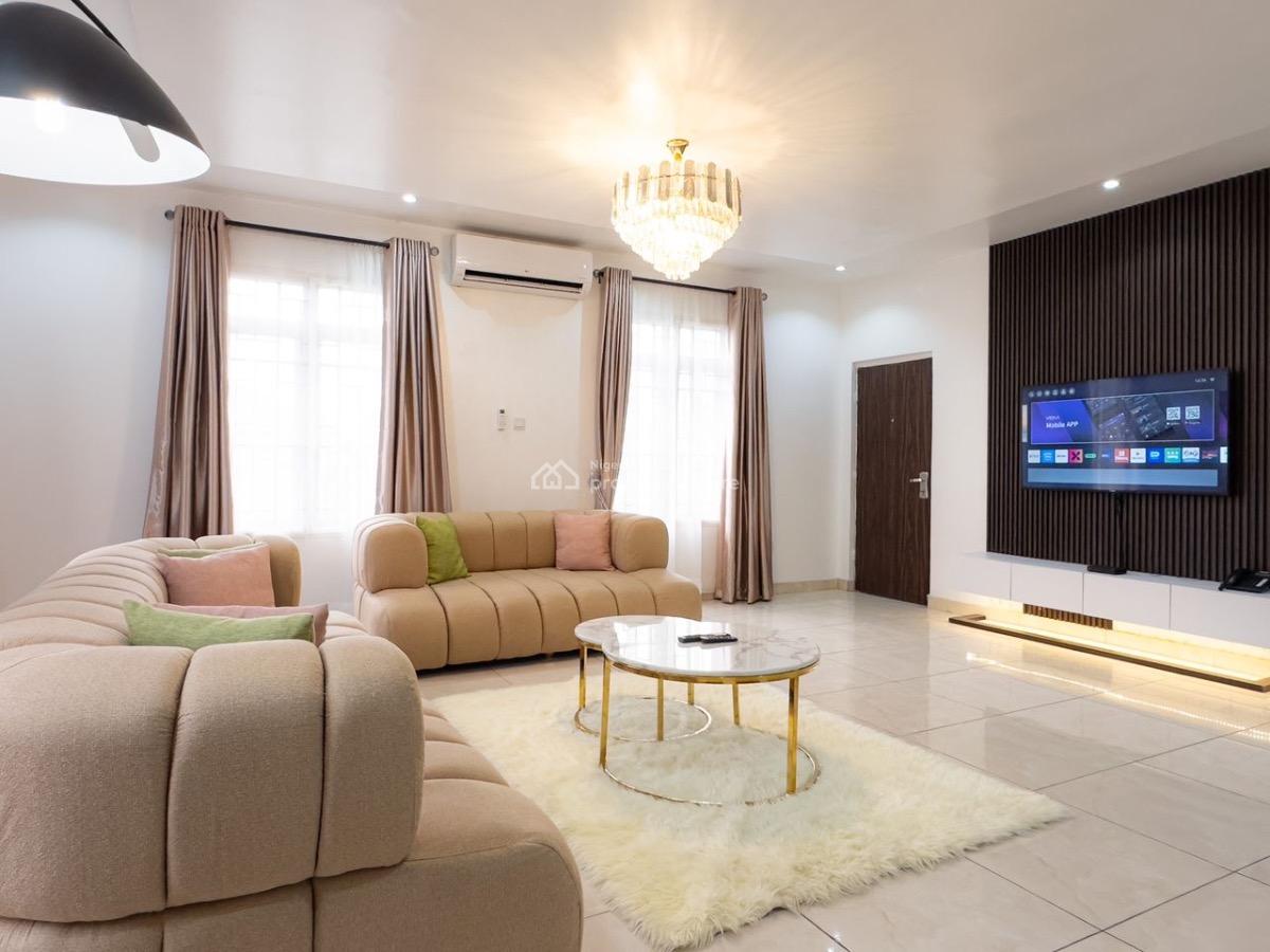 Brand New 3 Bedroom Duplex with Two Living Room and Other Top Notch, Lekki Phase 1, Lekki, Lagos, Flat / Apartment Short Let