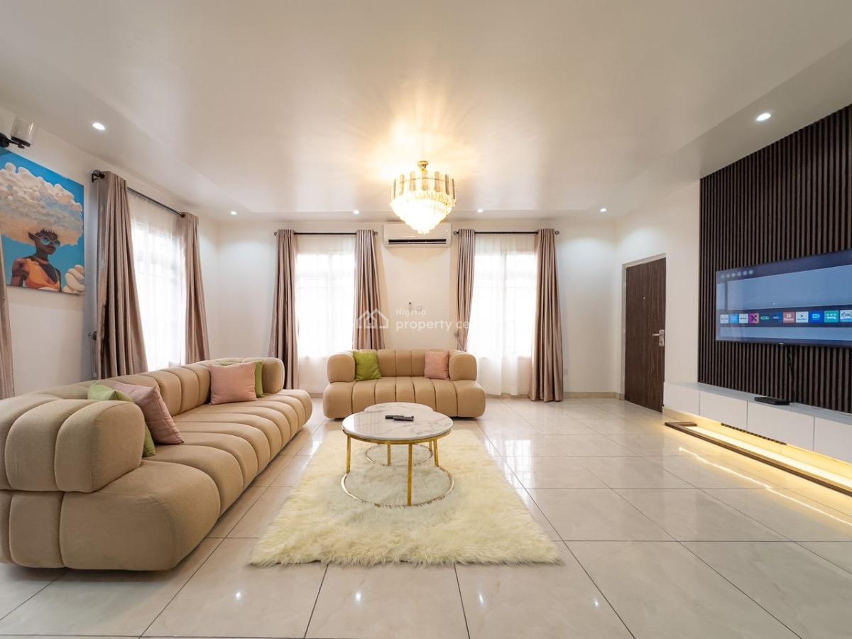 Brand New 3 Bedroom Duplex with Two Living Room and Other Top Notch, Lekki Phase 1, Lekki, Lagos, Flat / Apartment Short Let
