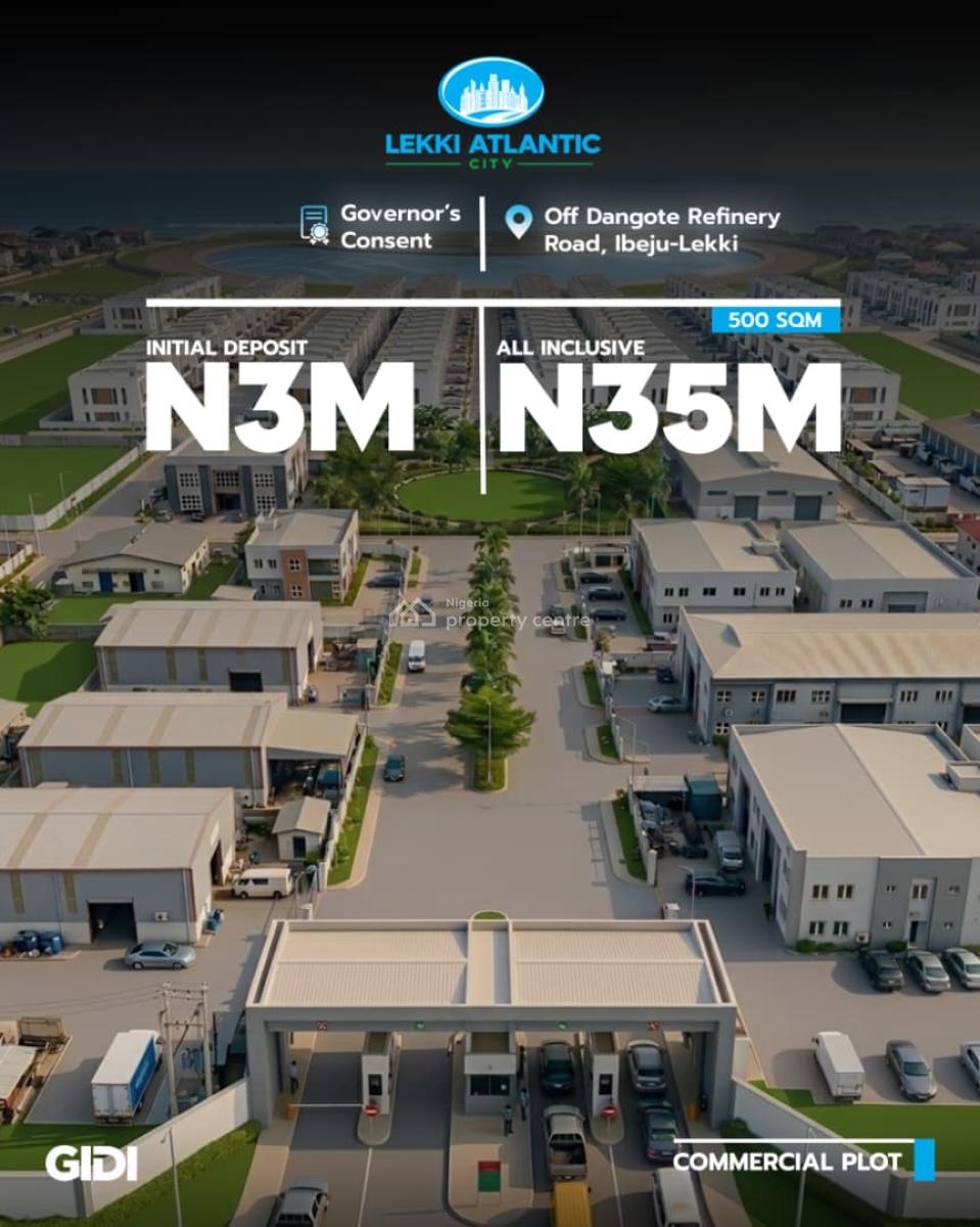 Land in Ibeju Lekki Near Refinery, Opposite Dangote Refinery, Ibeju, Lagos, Commercial Land for Sale