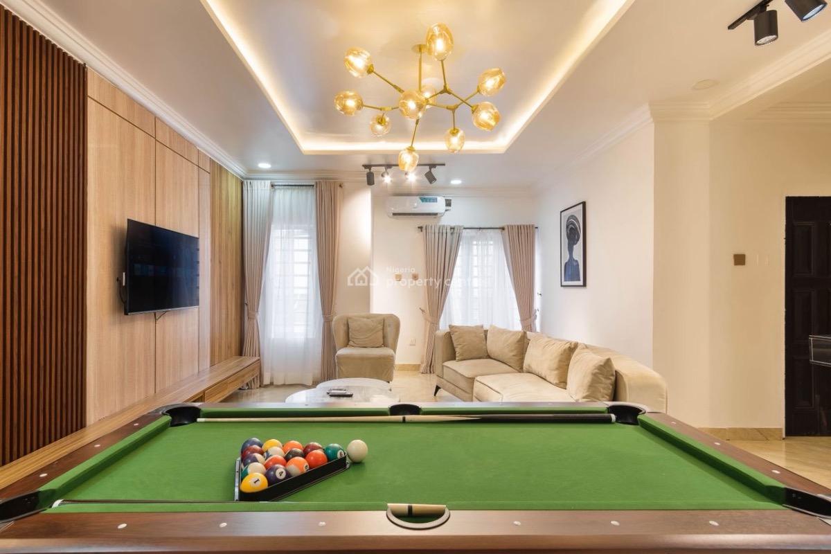 3 Bedroom Loft with Snooker Board and Table Tennis, Lekki Phase 1, Lekki, Lagos, Flat / Apartment Short Let
