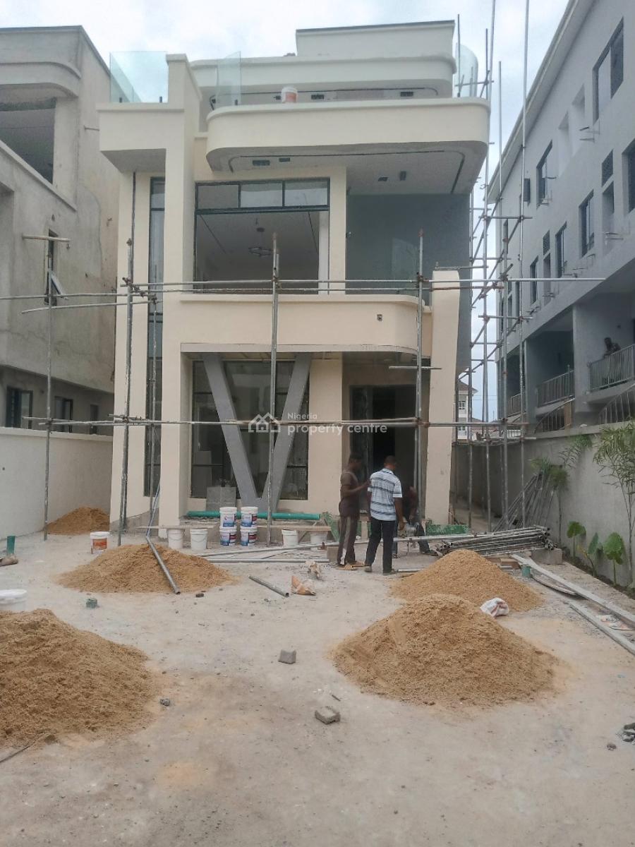Newly Build Magneficient 5 Bedroom Detached Duplex in a Well Secured, Lekki Phase 1, Lekki, Lagos, Detached Duplex for Sale