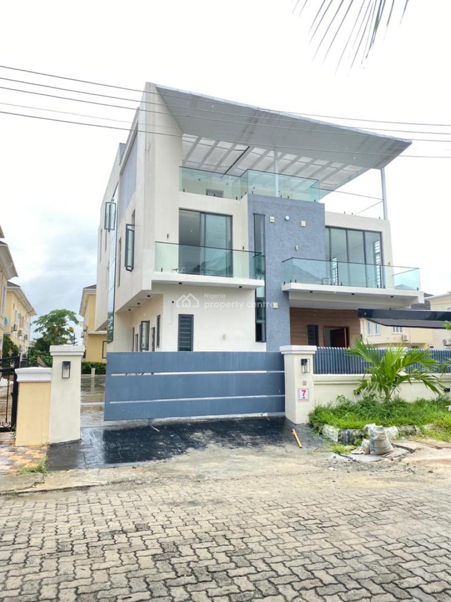 5 Bedroom Duplex with Swimming Pool, Lekki Foreshore  Chevron Drive, Lekki Phase 2, Lekki, Lagos, Detached Duplex for Sale