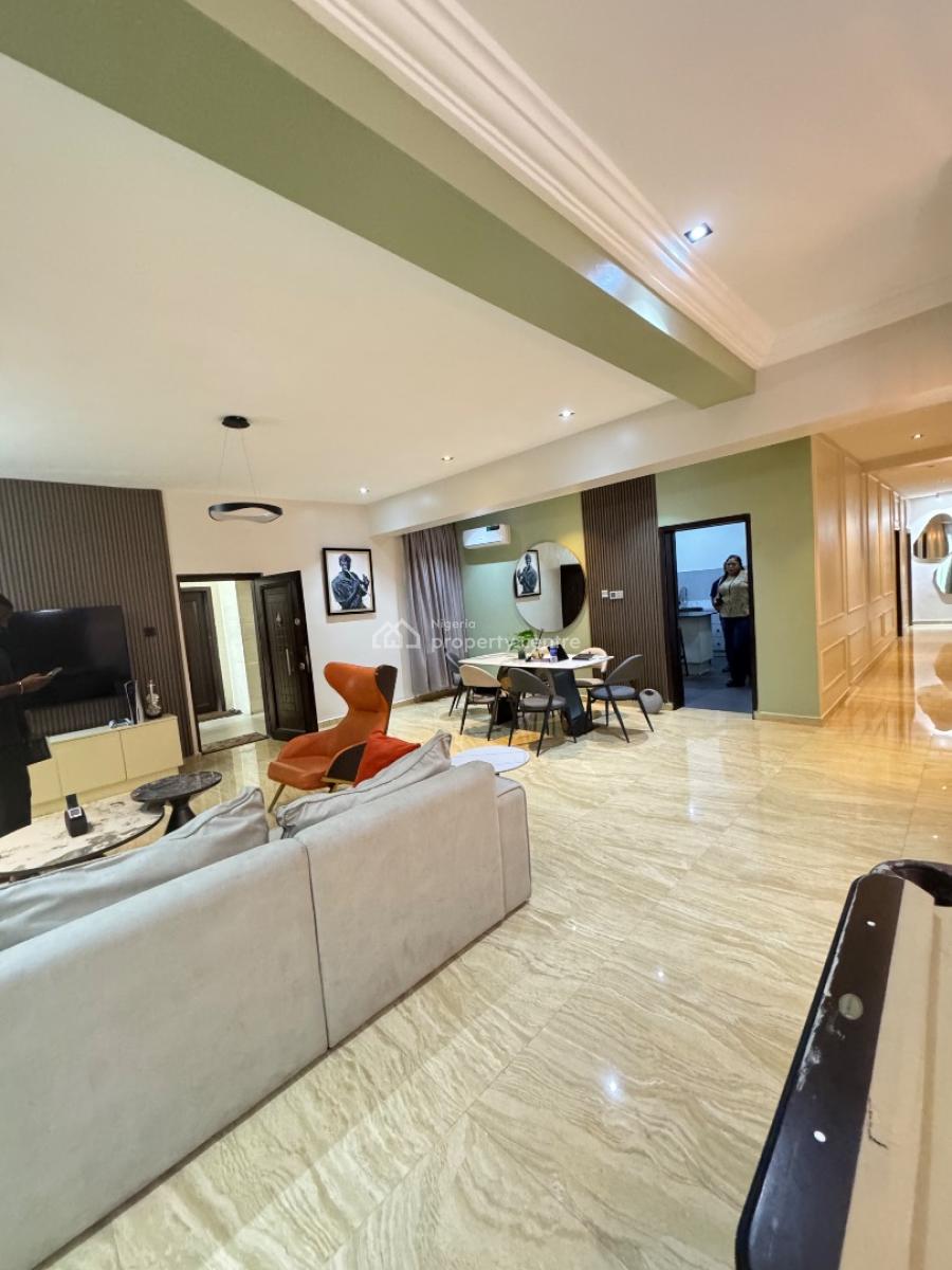 Luxury Furnished 3 Bedrooms Apartment with a Study, Old Ikoyi, Ikoyi, Lagos, Flat / Apartment for Rent