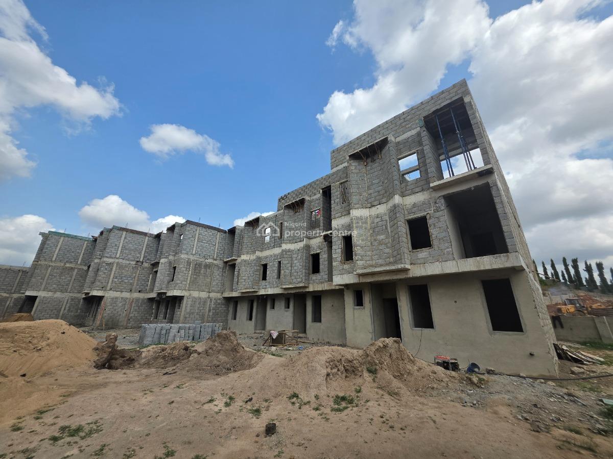 Prestige 4-bedroom Terrace Duplex with Bq, By Judges Quarters Very Close to Maitama, Katampe, Abuja, Terraced Duplex for Sale