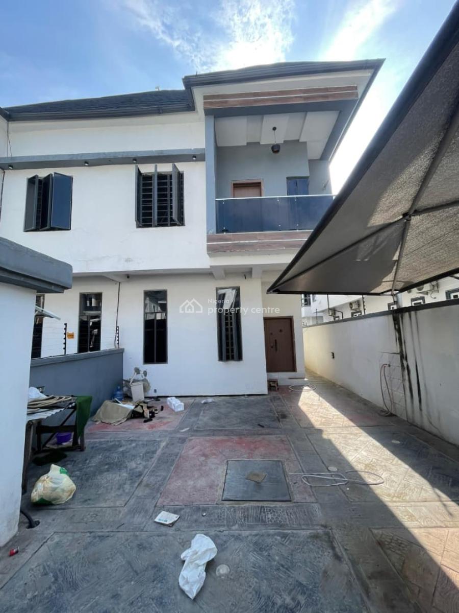 4-bedroom Semi Detached Duplex with Bq., Chevron, Lagos., Lekki, Lagos, Semi-detached Duplex for Sale