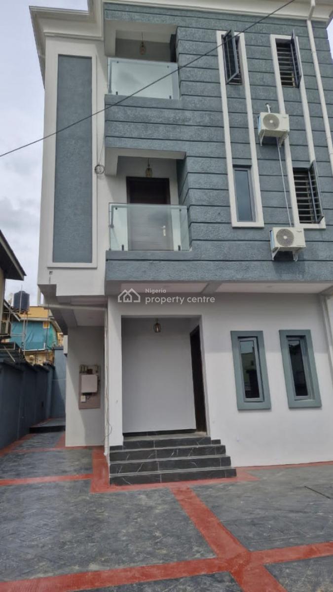a Lovely Brand New 4 Bedroom Fully Detached Duplex on Two Floors with, Off Allen Avenue Ikeja, Ikeja, Lagos, Detached Duplex for Rent
