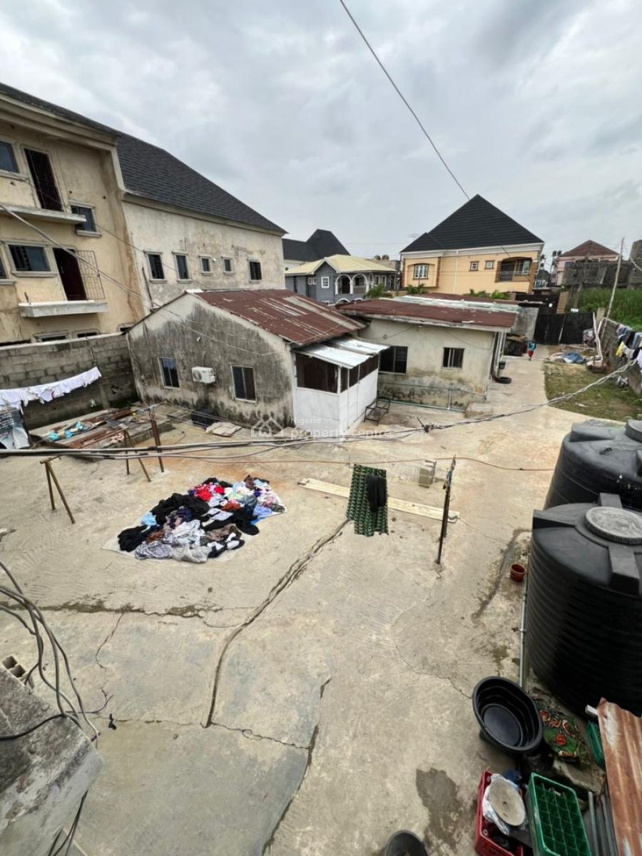 Full Plot of Fence & Gated Land with Demolishable Structure, Greenville Estate, Badore, Ajah, Lagos, Residential Land for Sale