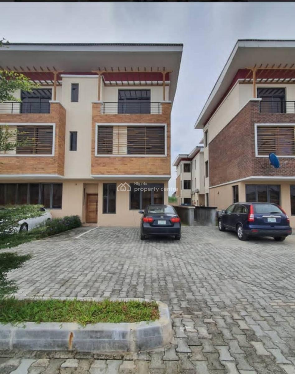 Luxury 4 Bedroom Terrace Duplex with Bq in a Mini Estate, Ikate Elegushi, Lekki, Lagos, Terraced Duplex for Sale