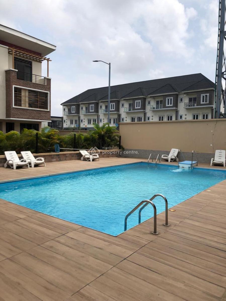 Luxury 4 Bedroom Terrace Duplex with Bq in a Mini Estate, Ikate Elegushi, Lekki, Lagos, Terraced Duplex for Sale