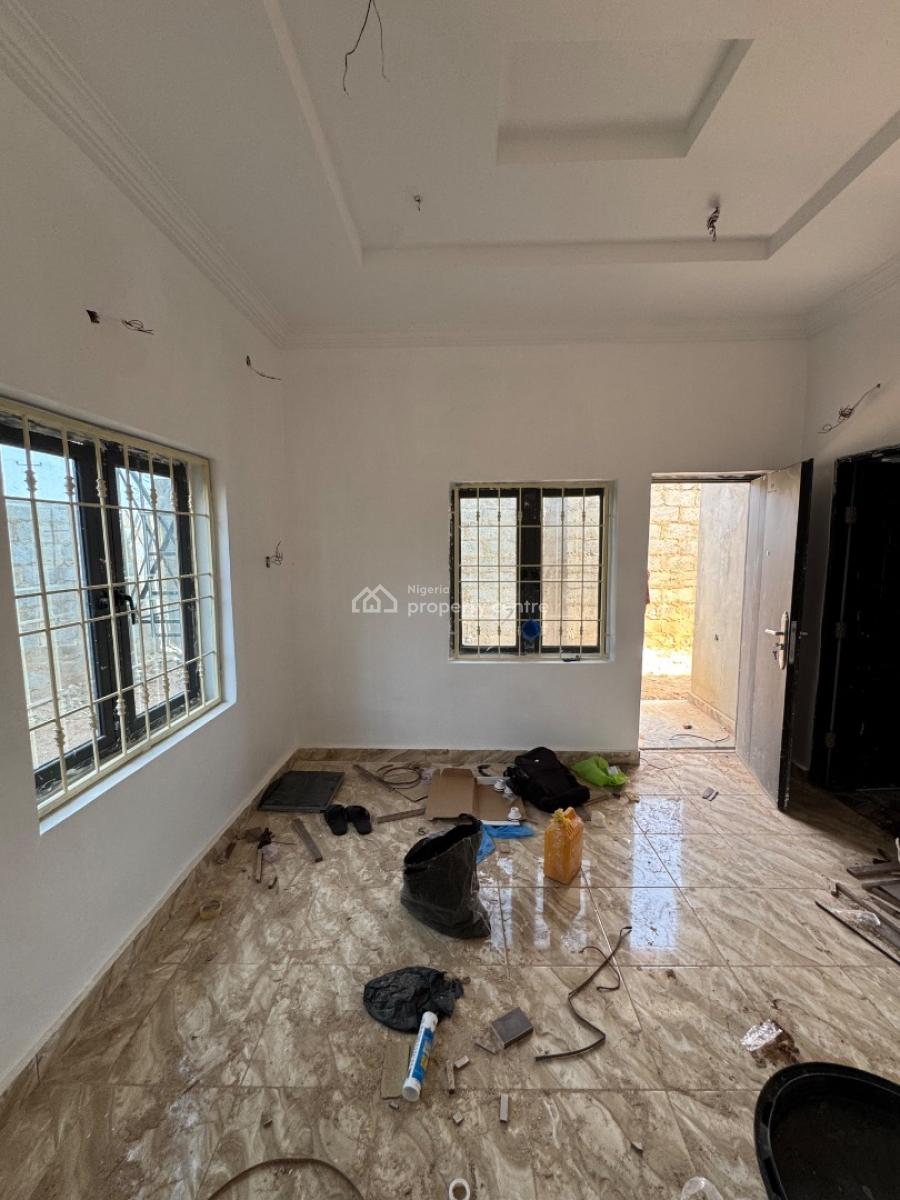 Newly Built 1 Bedroom Apartment with Two Toilets, Inside a Well Secured Estate in Apo Dutse, Band a Light, Apo, Abuja, Mini Flat (room and Parlour) for Rent