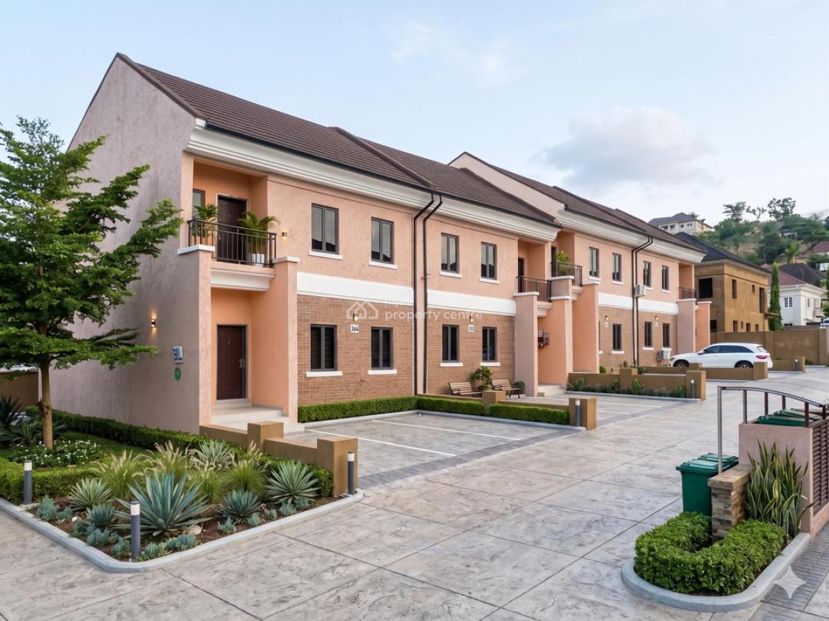 New 3 Bedroom Terrace Duplex+ Bq, Apo, Apo, Abuja, Terraced Duplex for Rent