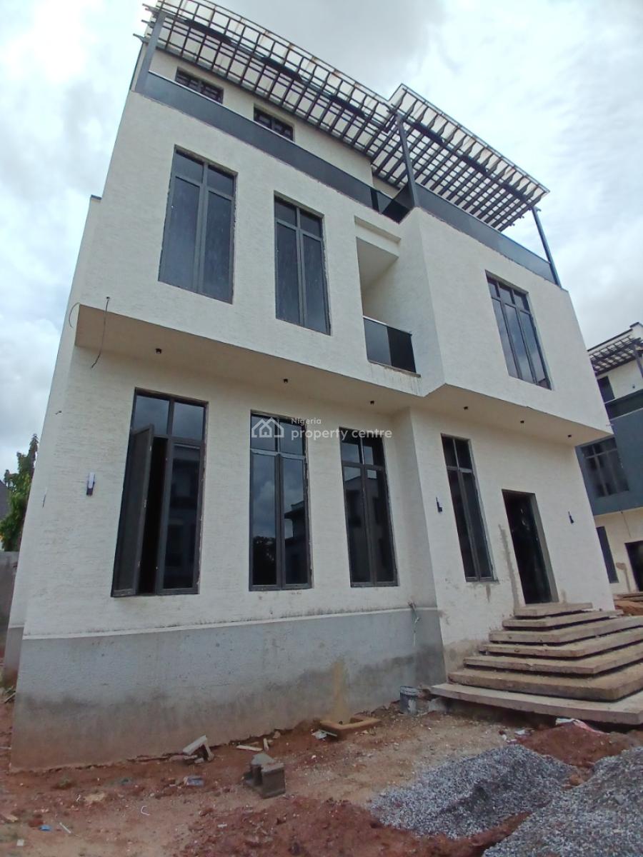 Brand New 5 Bedroom Fully Detached Duplex with  Elevator with 2room Bq, Asokoro Abuja Diplomatic Zone, Asokoro District, Abuja, Detached Duplex for Sale